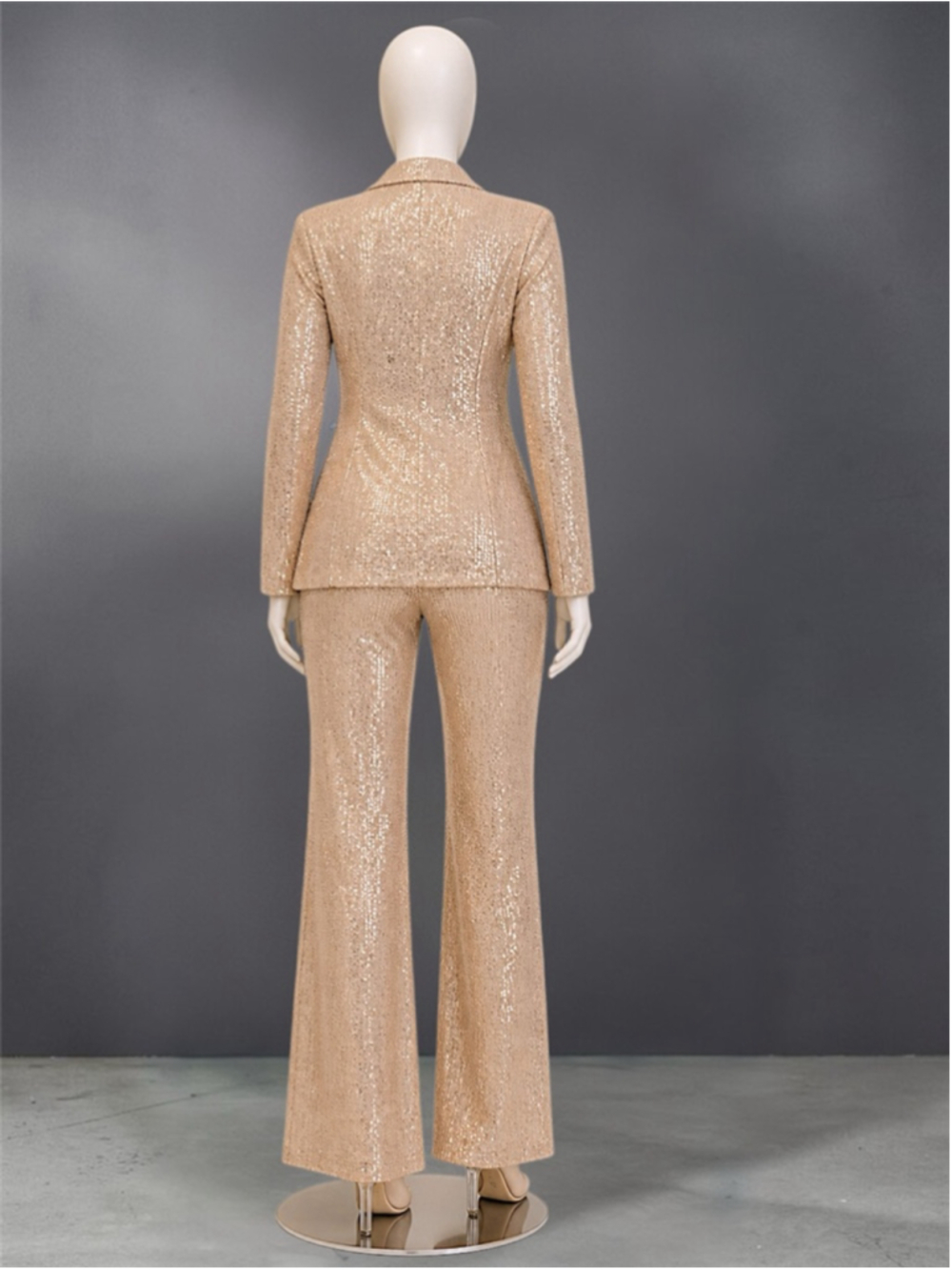 Gibiu USA Gold Radiant Luxe Sequin 3-Piece Set - Picture 6 of 12